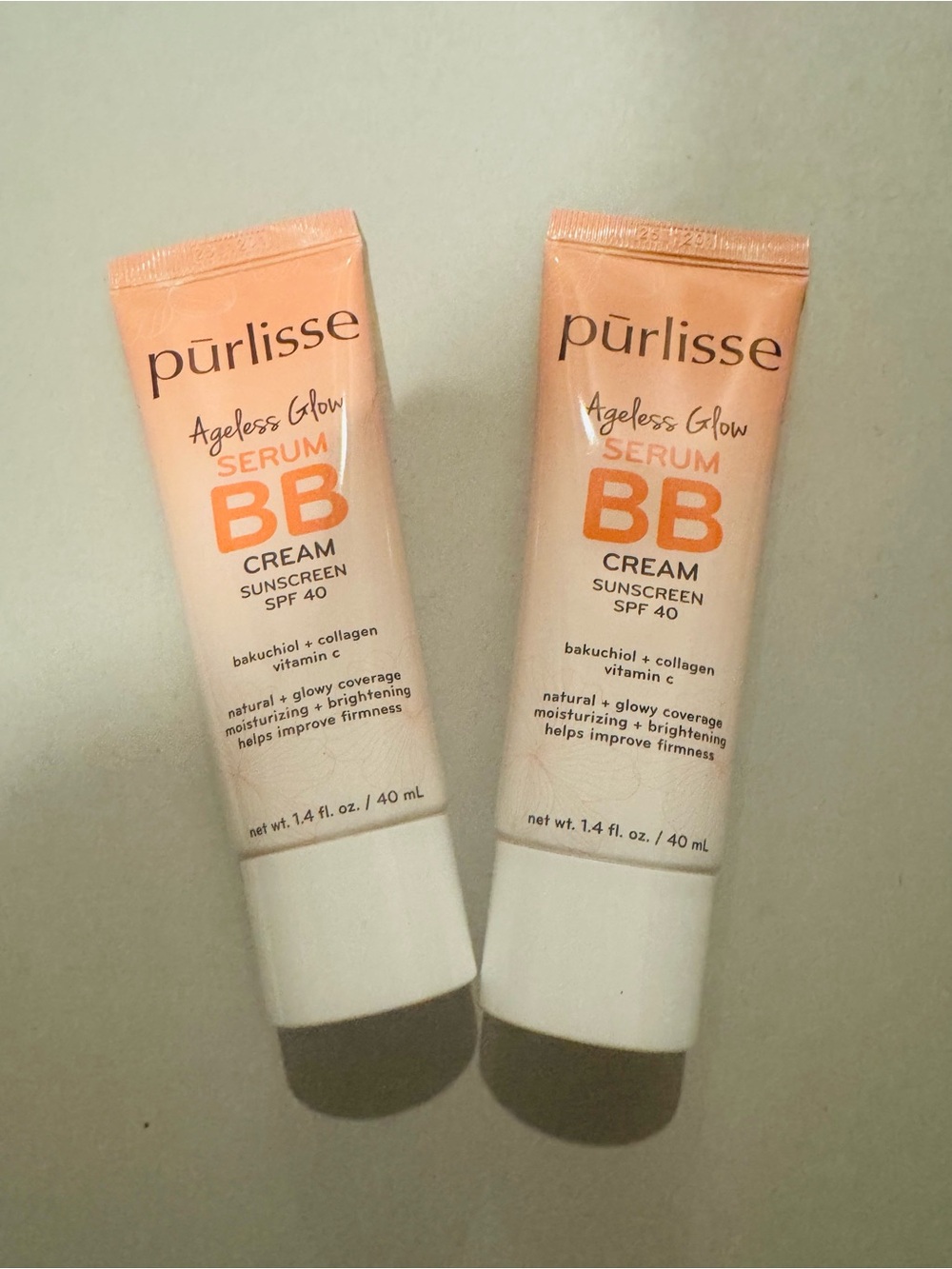 pūrlisse Radiant Glow Illuminating BB Cream with SPF 40 2 pack